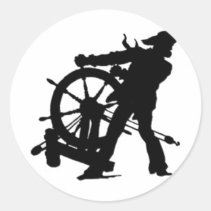 Kapitän zur See Runder Aufkleber