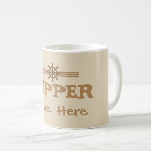 Kapitänbootsschale Kaffeetasse (VorderseiteRechts)