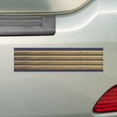Kapitängoldstreifen Autoaufkleber (Auf Auto)