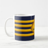 Kapitängoldstreifen Kaffeetasse (Links)