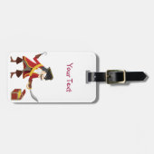 Kapitänpirat Gepäckanhänger (Vorderseite horizontal)