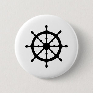 Kapitänschiffs-Lenkrad Button