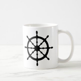 Kapitänschiffs-Lenkrad Kaffeetasse