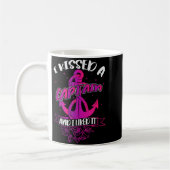 Kapitänsfrau Frauen Mädchen Bootseignerin Kaffeetasse (Links)