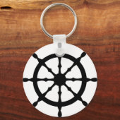 Kapitänslenkrad Schlüsselanhänger (Vorderseite)