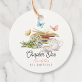 Kapitel 1 Tee Schmetterling Storybook 1. Geburtsta Geschenkanhänger (Vorderseite)