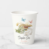 Kapitel 1 Tee Schmetterling Storybook 1. Geburtsta Pappbecher (Vorderseite)