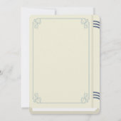 Kapitel 1 zum Thema Hochzeitbuch-Bibliothek Einladung (Rückseite)