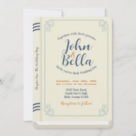 Kapitel 1 zum Thema Hochzeitbuch-Bibliothek Einladung