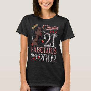 Kapitel 21 Fabelhaft Seit 2002 21. Geburtstagskäst T-Shirt