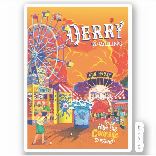 Kapitel 2 | Derry ruft Poster an Aufkleber (Vorderseite)