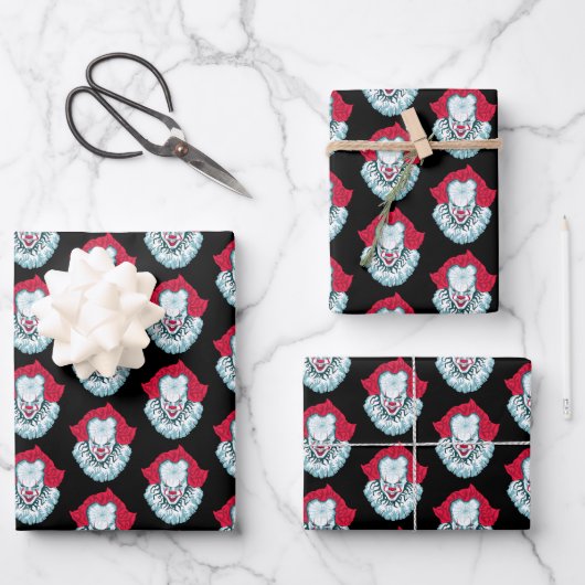 Kapitel 2 | Pennywise Geschenkpapier Set (Vorderseite)