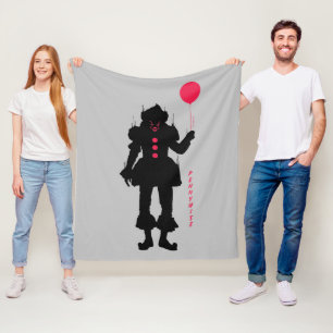 Kapitel 2   Pennywise-Silhouette Fleecedecke