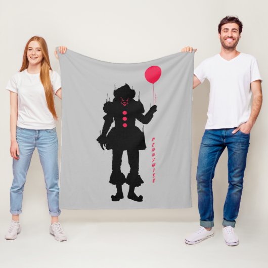 Kapitel 2 | Pennywise-Silhouette Fleecedecke (Beispiel)