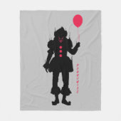 Kapitel 2 | Pennywise-Silhouette Fleecedecke (Vorderseite)