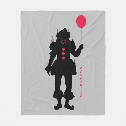 Kapitel 2 | Pennywise-Silhouette Fleecedecke (Vorderseite)