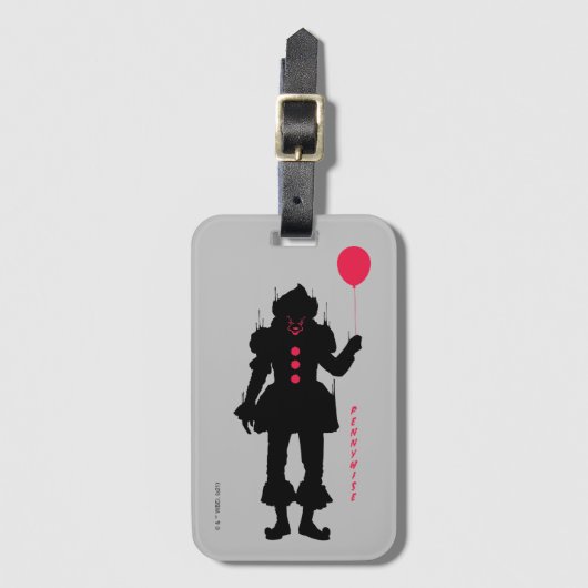 Kapitel 2 | Pennywise-Silhouette Gepäckanhänger (Vorderseite Vertikal)