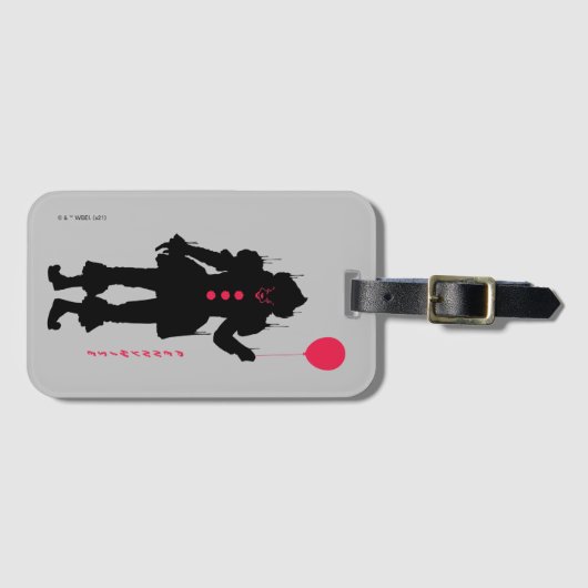 Kapitel 2 | Pennywise-Silhouette Gepäckanhänger (Vorderseite (Horizontal))