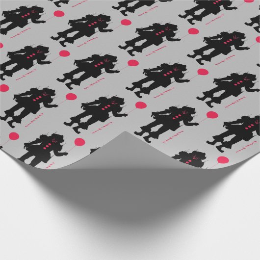 Kapitel 2 | Pennywise-Silhouette Geschenkpapier (Ecke)