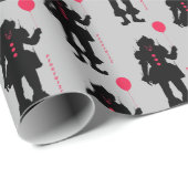 Kapitel 2 | Pennywise-Silhouette Geschenkpapier (Rolleneckpunkt)