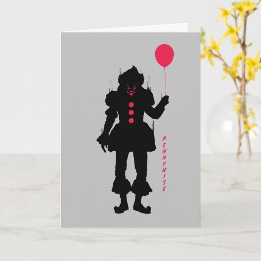 Kapitel 2 | Pennywise-Silhouette Karte (Gelbe Blume)