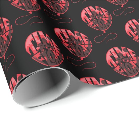 Kapitel 2 | Zeit bis zum Float Ballon Grafik Geschenkpapier (Rolleneckpunkt)