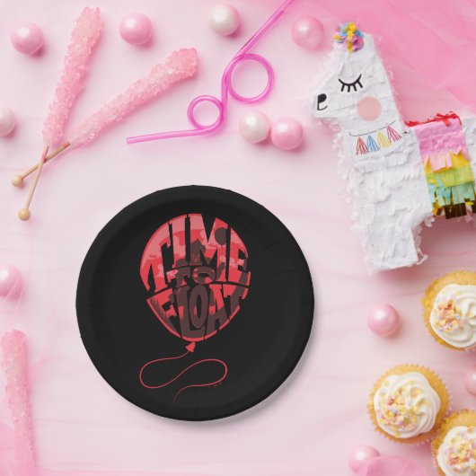 Kapitel 2 | Zeit bis zum Float Ballon Grafik Pappteller (Party)