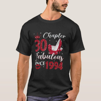 Kapitel 30 Fabelhaft Seit 1994 30. Geburtstagsgesc T-Shirt