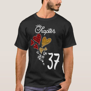 Kapitel 37 Jahre 37. Geburtstag Leopard Buffalo pl T-Shirt