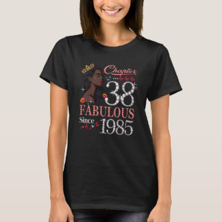 Kapitel 38 Fabelhaft Seit 1985 38. Geburtstagsköni T-Shirt