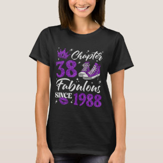 Kapitel 38 Fantastisch seit 1988 38. Geburtstag Fr T-Shirt