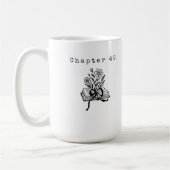 Kapitel 40 Kokette Buch Wildblumen Kaffeetasse (Links)