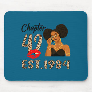 Kapitel 42 Est 1984 42. Geburtstag Frauen Par Mousepad