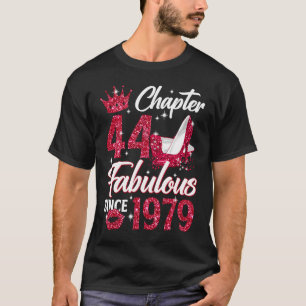 Kapitel 44 Fabelhaft Seit 1979 44. Geburtstagskäst T-Shirt