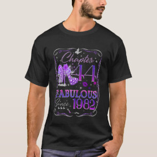 Kapitel 44 Fantastisch seit 1982 44. Geburtstag Fr T-Shirt