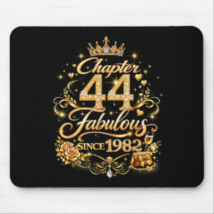 Kapitel 44 Fantastisch seit 1982 Floral 44. Mousepad
