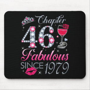 Kapitel 46 Fantastisch seit 1979 46. Geburtstagsge Mousepad