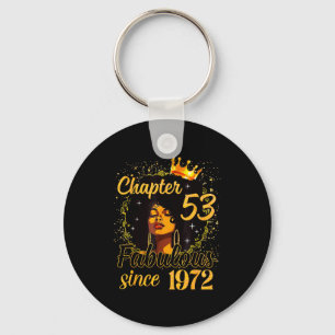 Kapitel 53 Fantastisch seit 1972 53. Geburtstag Fr Schlüsselanhänger