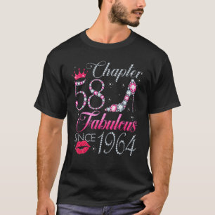 Kapitel 58 Fabelhaft Seit 1964 58. Geburtstag T-Shirt