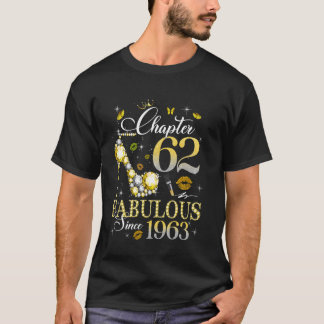 Kapitel 62 Fantastisch seit 1963 62. Geburtstag Kö T-Shirt