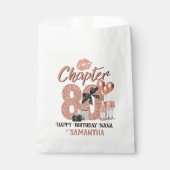 Kapitel 80 Rose Gold 80. Geburtstag Geschenktütchen (Vorderseite)