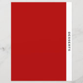 Kapitel | Desserts | Rot Schwarz/Weiß (Vorderseite)