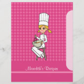 Kapitel Division for Recipe Binders Kitchen Art (Vorderseite)