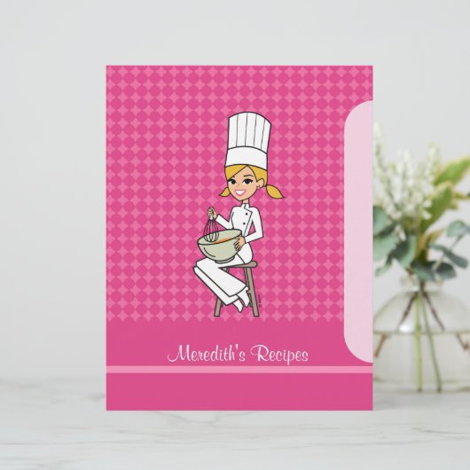 Kapitel Division for Recipe Binders Kitchen Art (Stehend Vorderseite)