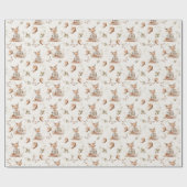 Kapitel Eins liest Fuchs-Muster Geschenkpapier (Flach)