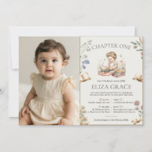 Kapitel Eins Storybook Erste Geburtstagsfoto