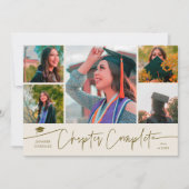Kapitel Fertig Creme Grad Multi Foto Ankündigung (Vorderseite)