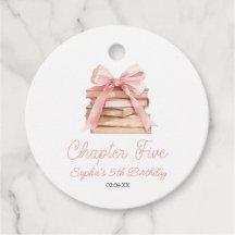 Kapitel Fünf Rosa Schleifen Bücher 5. Geburtstagsf