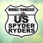 Kapitel Middle Tennessee - Aufkleber Kapitel Logo (Blatt 3)