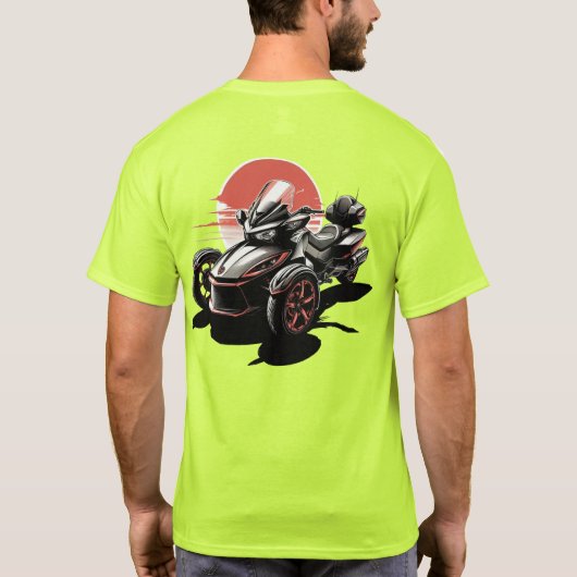 Kapitel Nordost-PA - Sonne und Schatten T-Shirt (Rückseite)